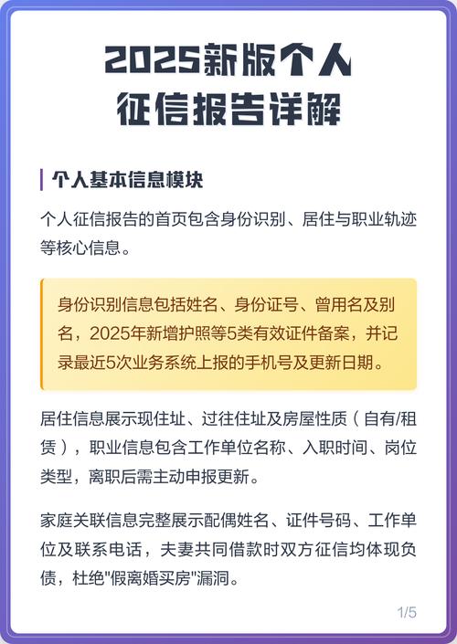 2025新版个人征信报告详解 互联网征信信息全面纳入，你的信用画像将如何改变？